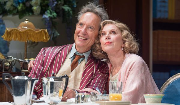Richard E Grant and Christine Baranski lead high-camp Hay Fever revival – review