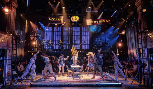 Stranger Things star Gaten Matarazzo leads West End revival of iconic queer musical Rent – review