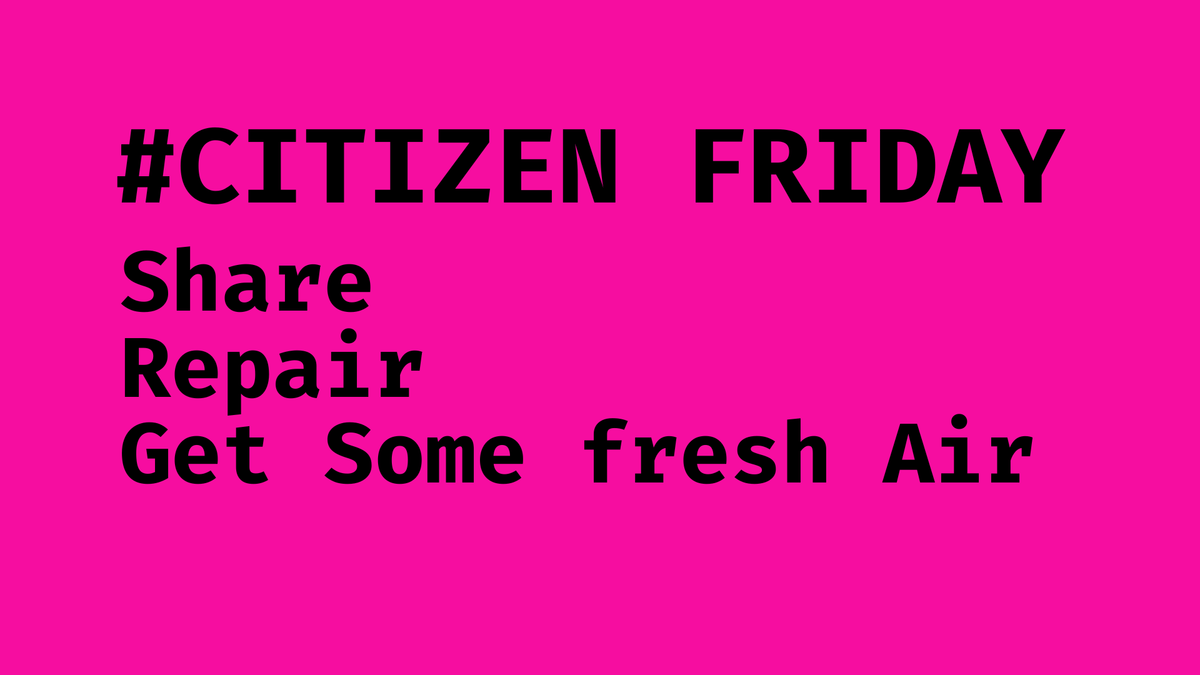 DON’T SHOP, BE A CITIZEN!