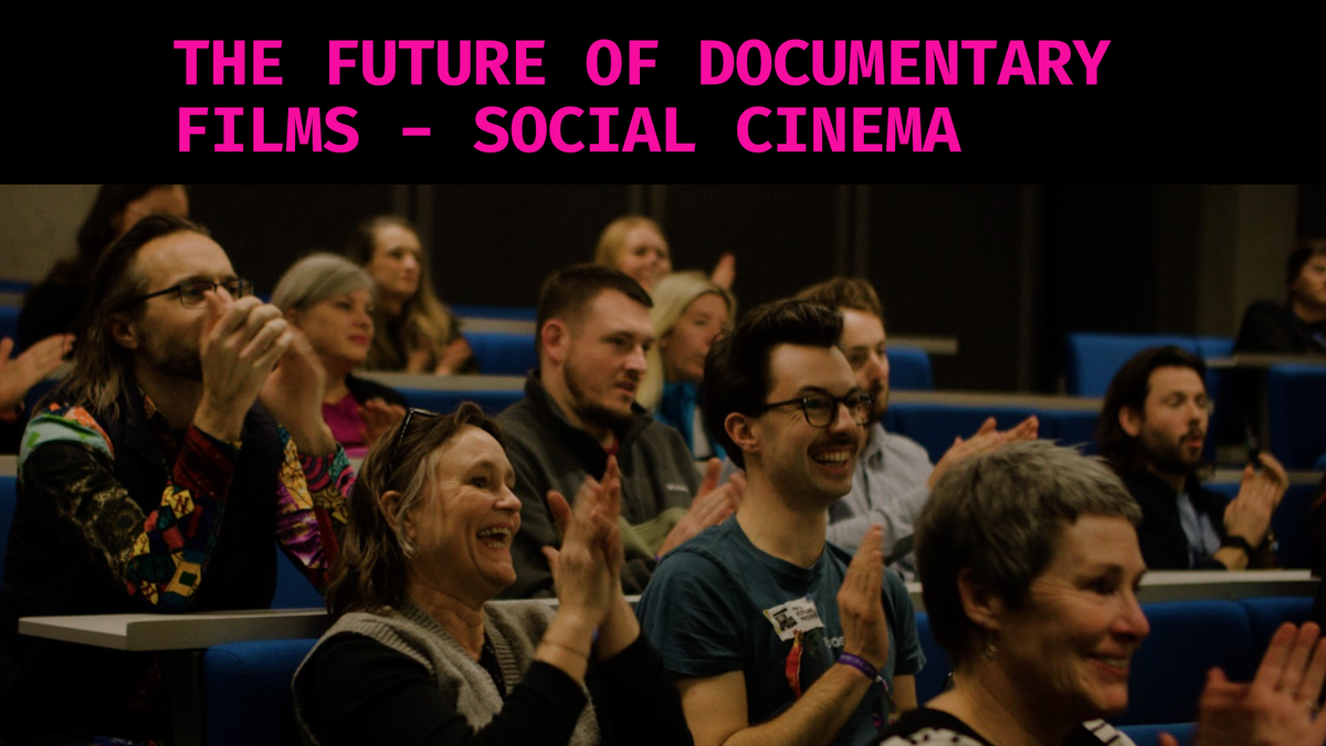What if all documentary films were screened like the Actionism doc - at community screenings?