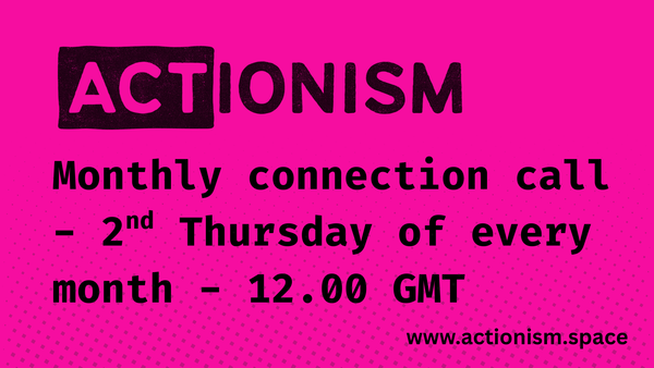 Monthly Connection call - online meet - 2nd Thursday of every month - 12.00 GMT