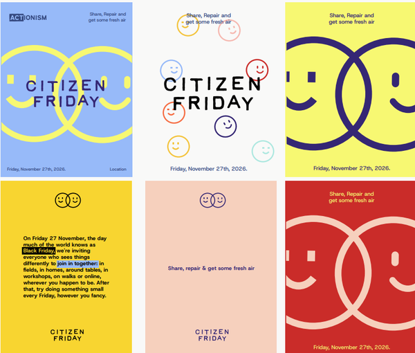 New Citizen Friday branding and website, a Sussex hub and a magazine on the way