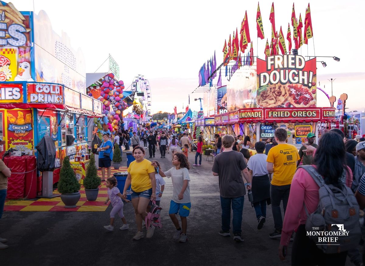 At the Montgomery County Fair, food stands are their own main attraction