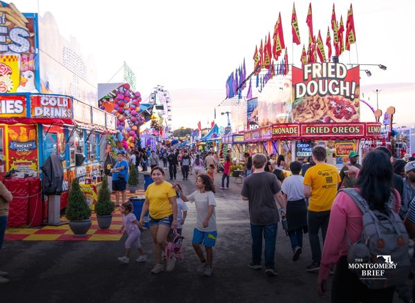 At the Montgomery County Fair, food stands are their own main attraction