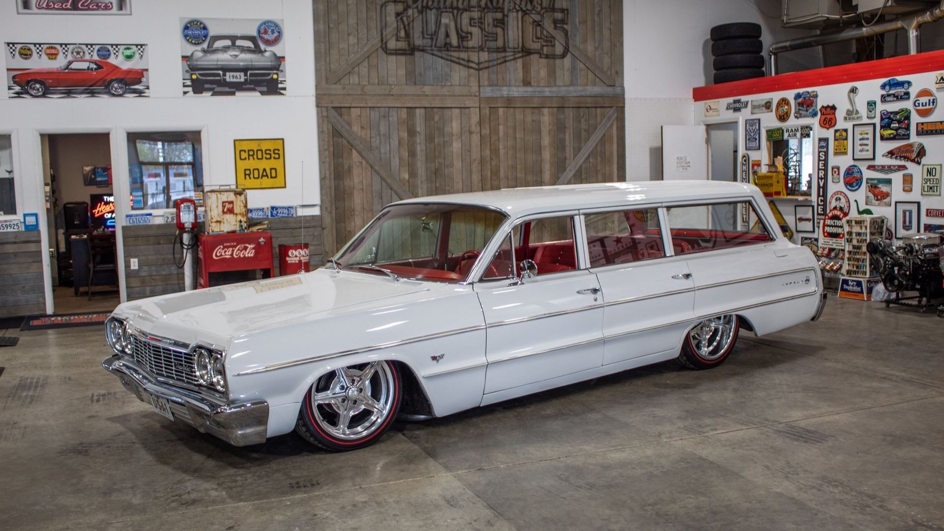 Ride Low And Slow In This 1964 Chevy Impala Wagon