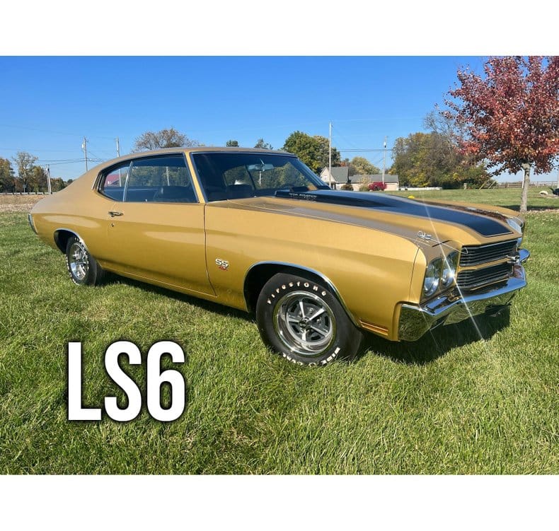 Pristine 1970 Chevrolet Chevelle SS 454 LS6