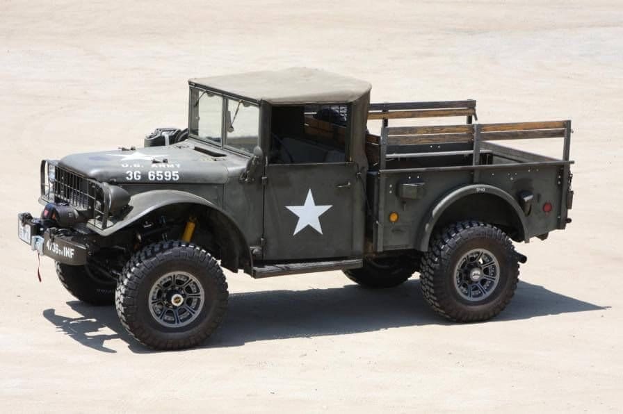 菊地 隆 EZOPRODUCT INC．58cmUS ARMY M-37 ICON Reimagines 1953 Dodge M37 Army Truck into Rugged $135K Diesel