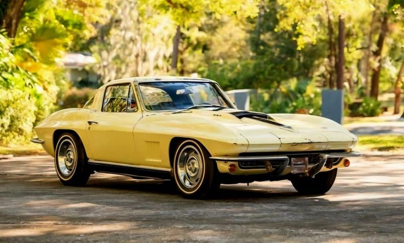 Unrestored 1967 Corvette L71 Survivor With 9,812 Miles Heads to