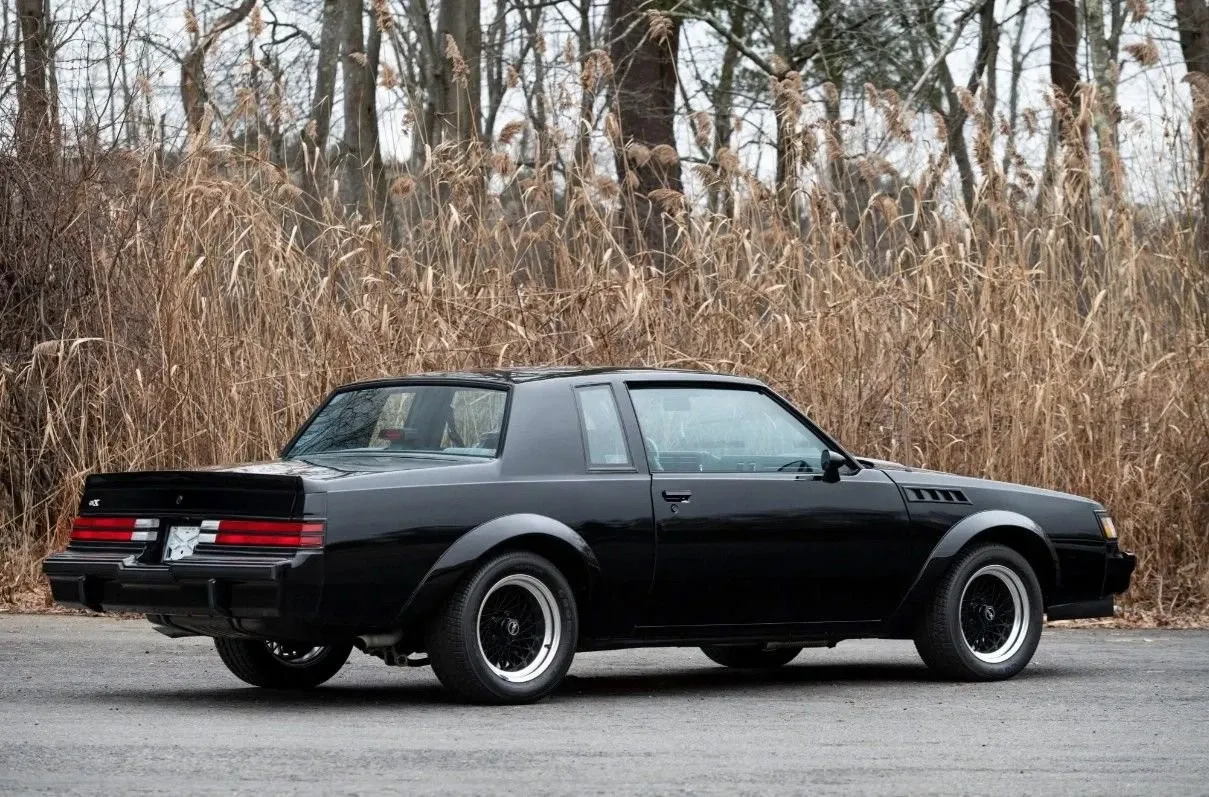 GNX-inspired styling, finished in black over black.