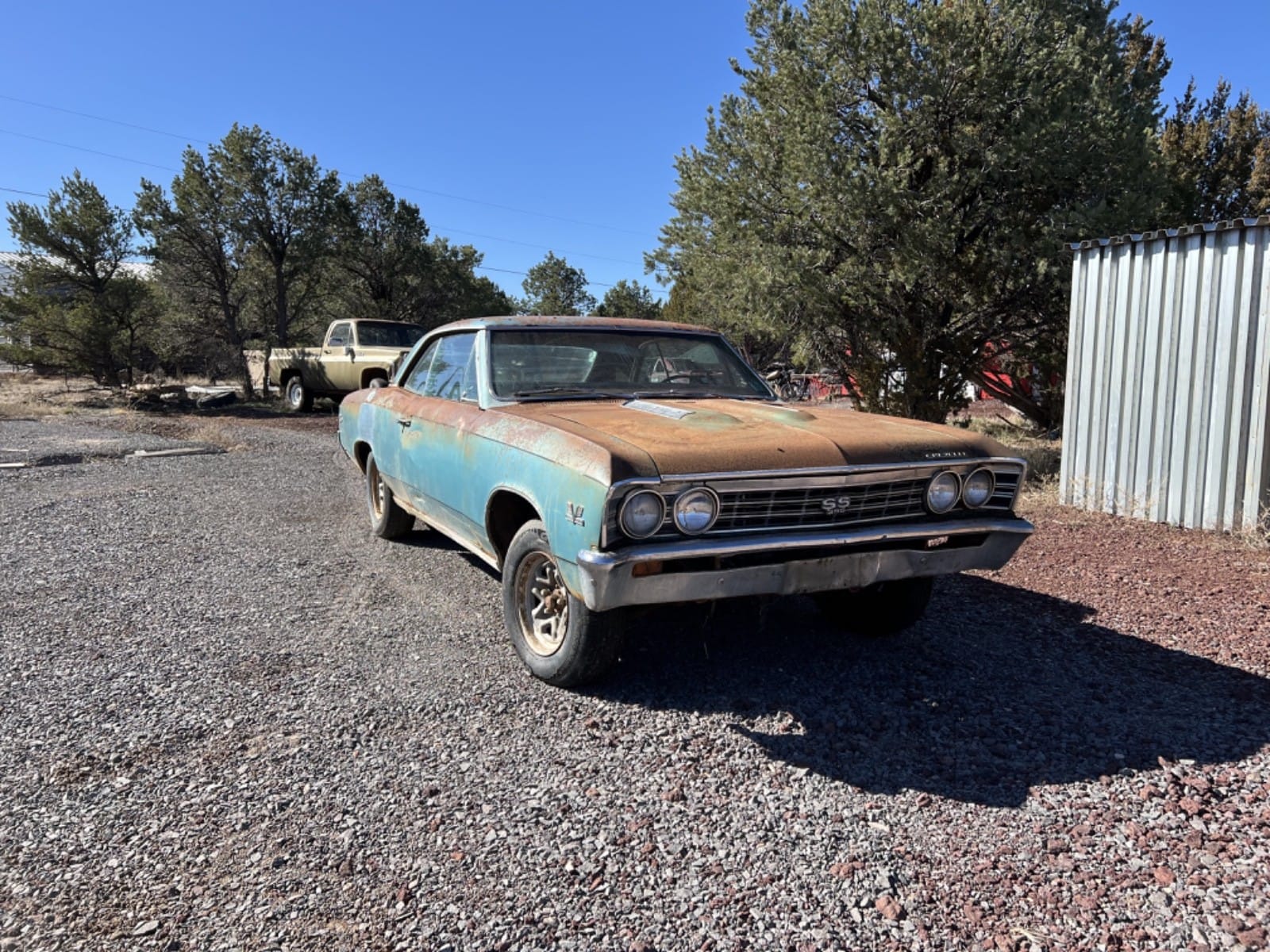 1967 Chevrolet Chevelle SS 396 project car