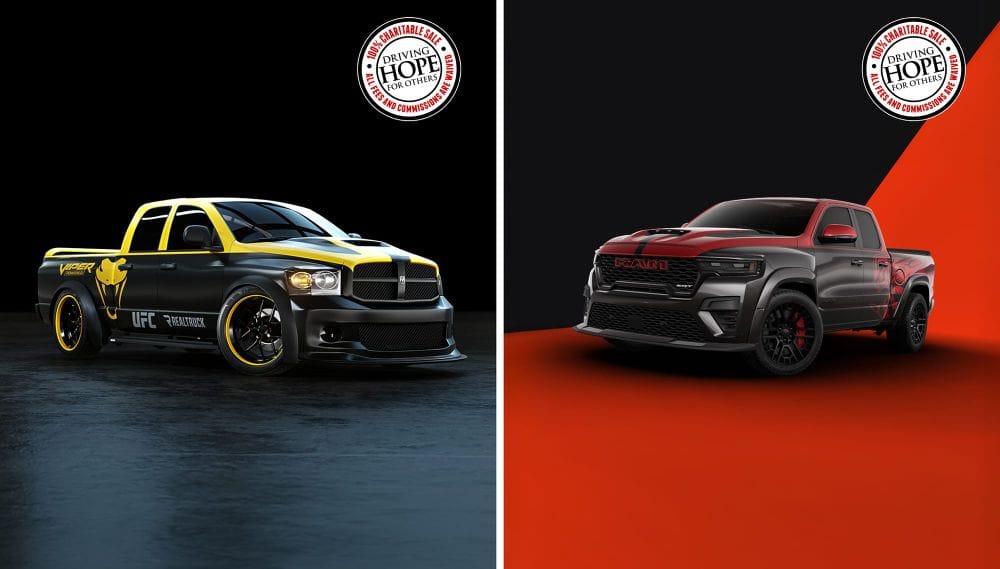 Ram Rumble Bee SRT & SRT-10 Charity Duo at Barrett-Jackson