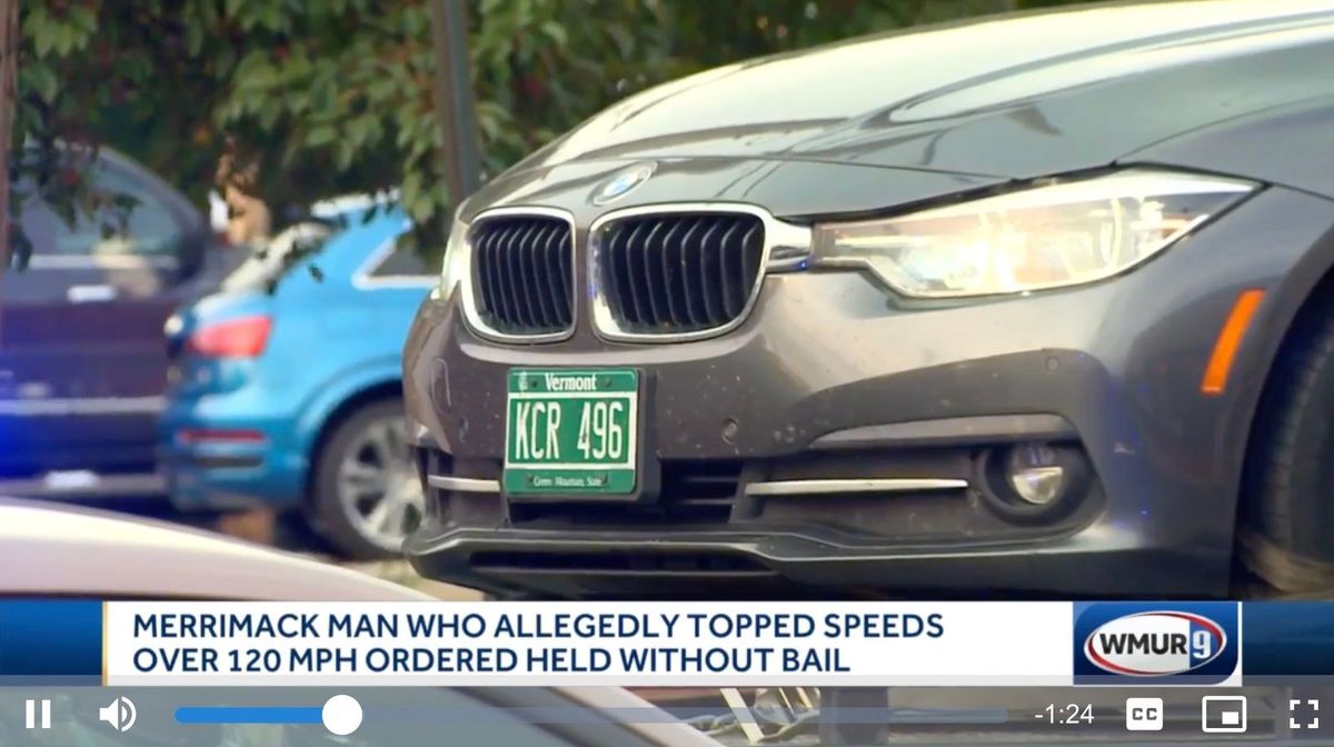 Criminal Leads Police On High Speed Chase In Stolen BMW