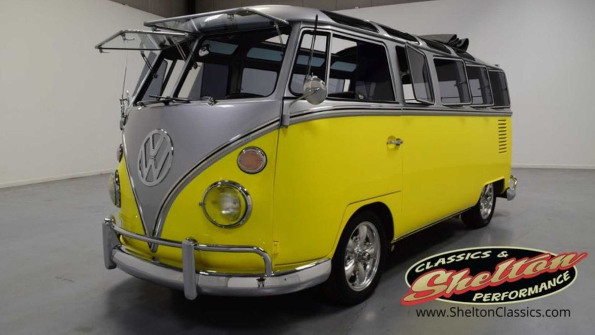 1964 Volkswagen Bus 21 Split Window Makes Transporting The Crew A 