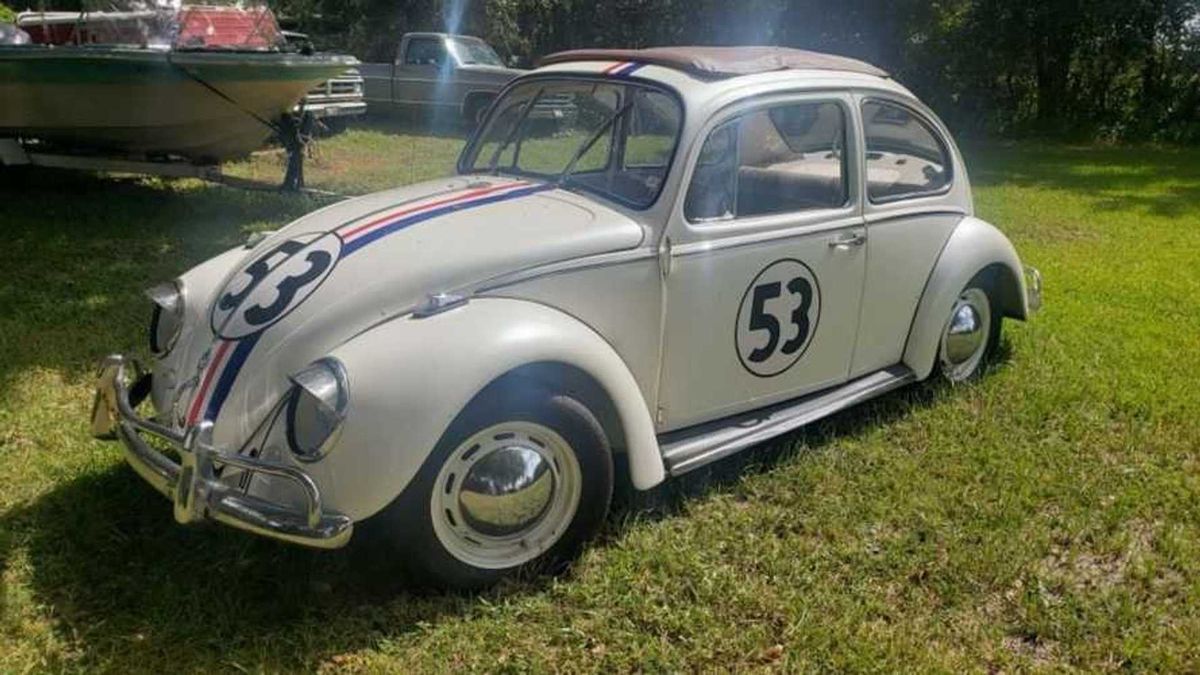 Place A Bid On This 1968 Volkswagen Beetle Herbie Tribute