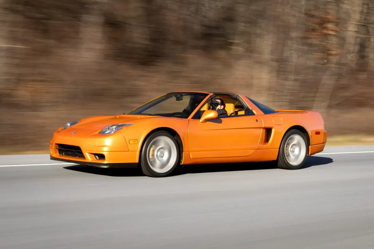 This 20k-Mile NSX-T In Stunning Imola Orange Pearl