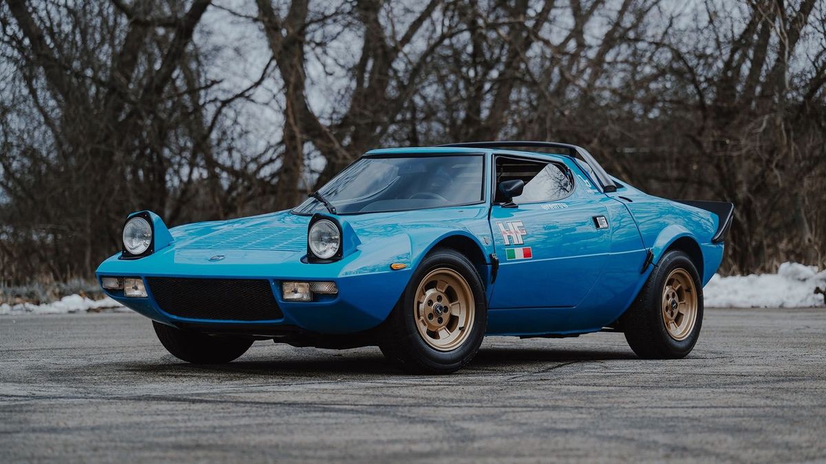 1975 Lancia Stratos HF Stradale to Be Auctioned at The Amelia 2025