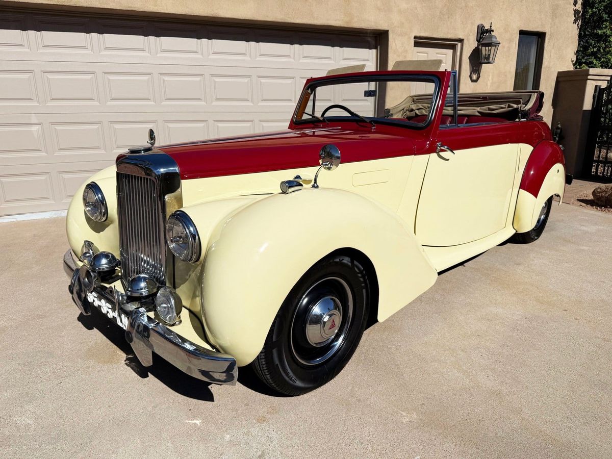 1952 Alvis TA21 Drophead Coupe Emerges from Collection, Offers