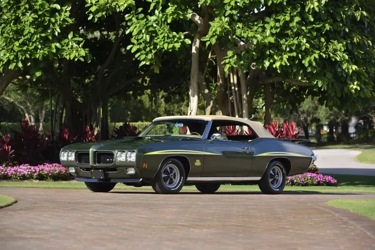 1970 Pontiac GTO Judge Convertible With Just 656 Miles Heads to