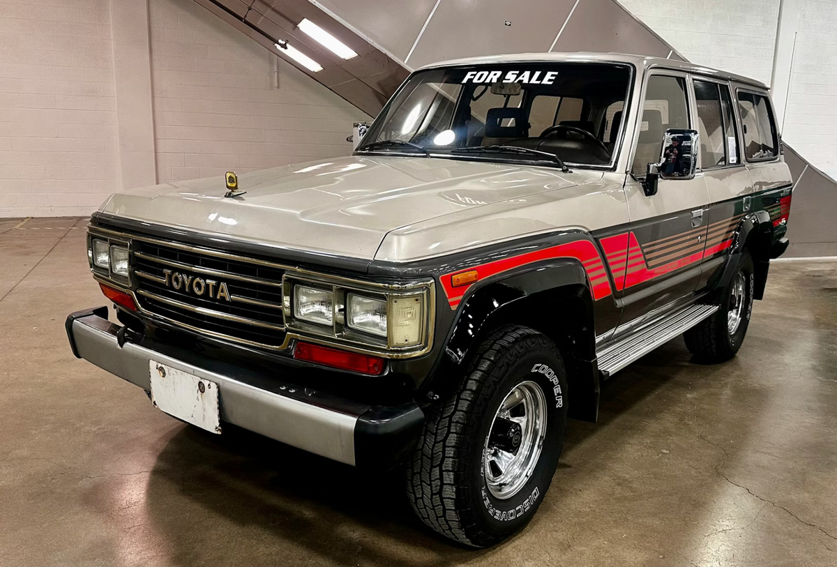 Imported 1989 Toyota Land Cruiser VX FJ62 With Rare 5-Speed Manual
