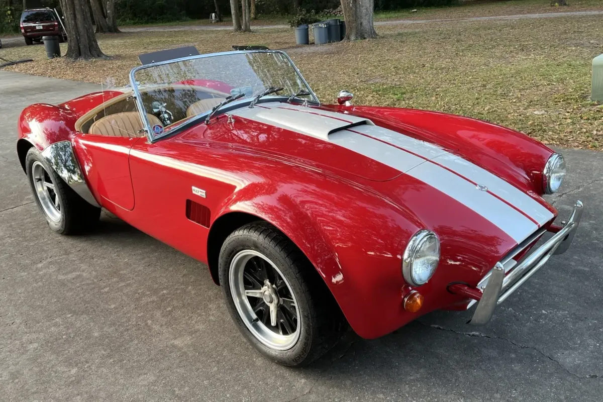 1986 Autokraft AC Cobra Mk IV With Roush-Built NASCAR Roots Heads