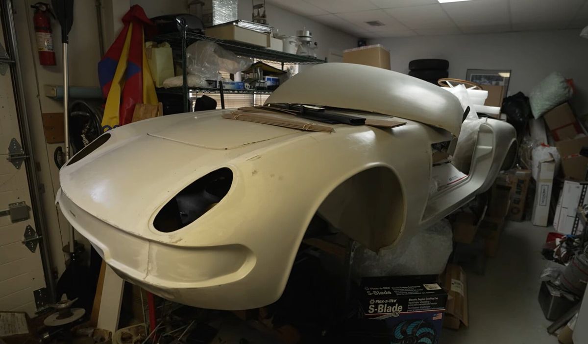 Rare Lotus Elan 26R Discovery Highlights Collector's Basement Treasure