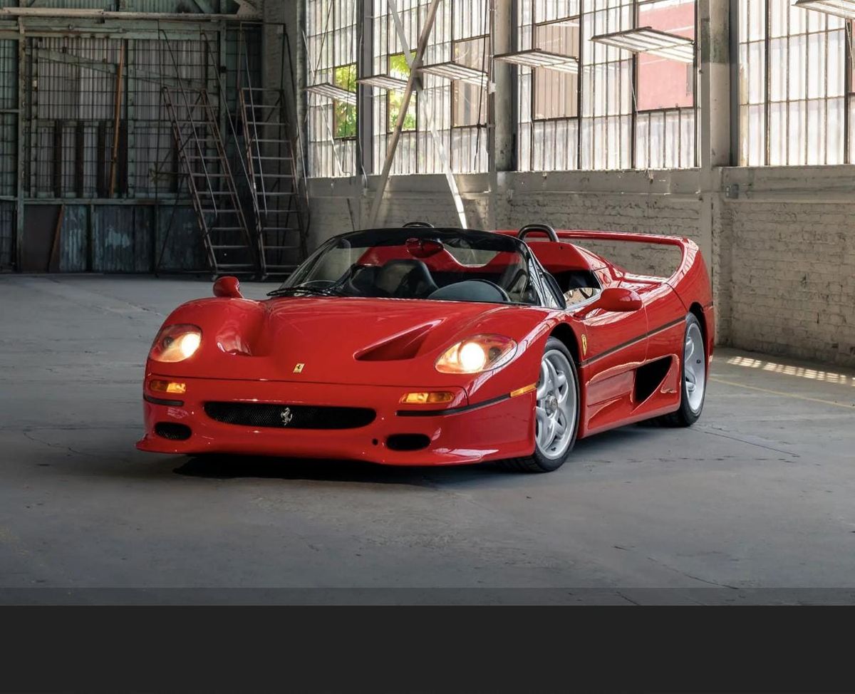 フェラーリF50、F x x、無限NSX Mike Tyson's Ferrari F50 Heads to RM Sotheby's Monterey Auction