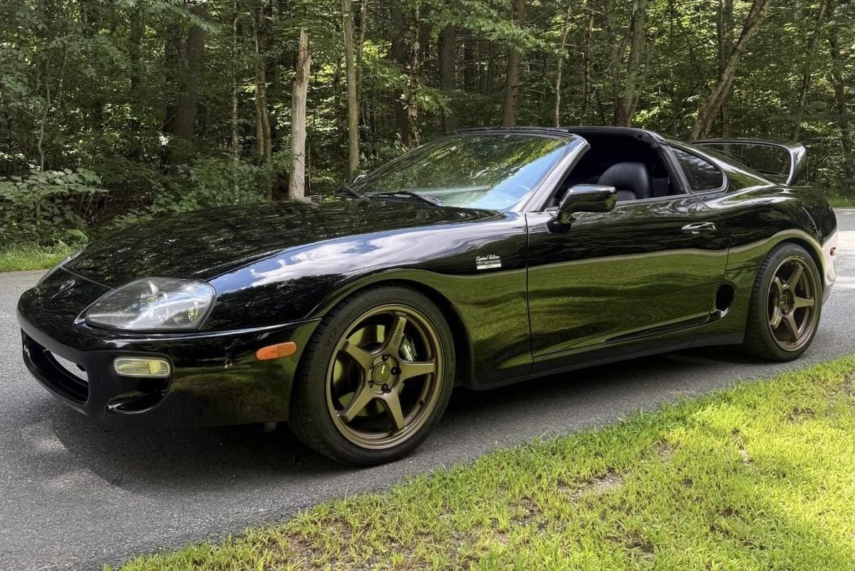 1997 Toyota Supra Turbo 15th Anniversary Hits $52K Bid