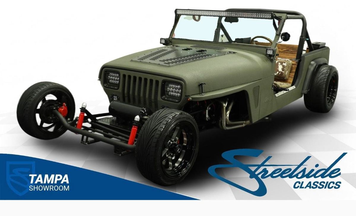 1990 Jeep Wrangler Restomod Hides an LT1 V8, Wood Interior