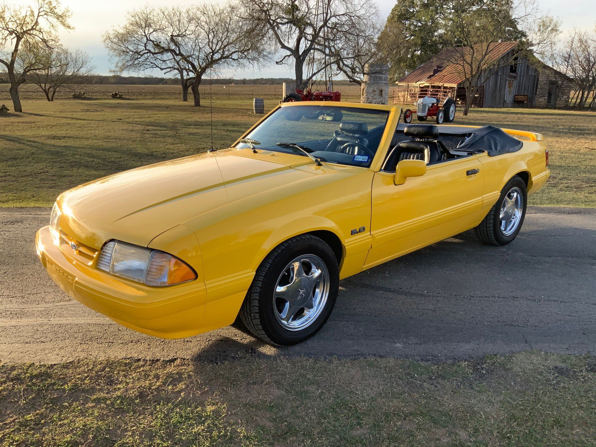 Cruise Into The Sunset With A Rare 1993 Ford Mustang LX 'Vert