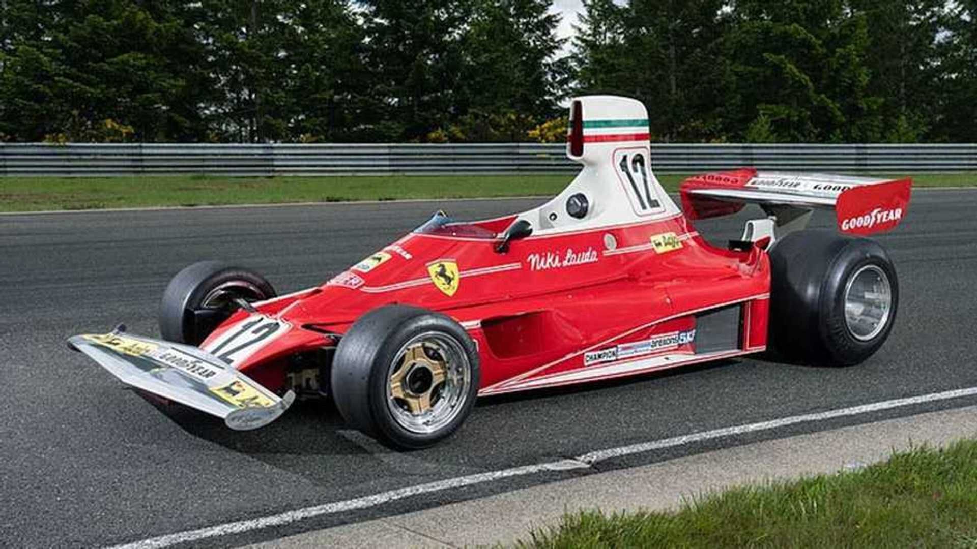 Ferrari 312T 1975 ニキ・ラウダ F1 Ferrari Driven By Niki Lauda Sells In Monterey