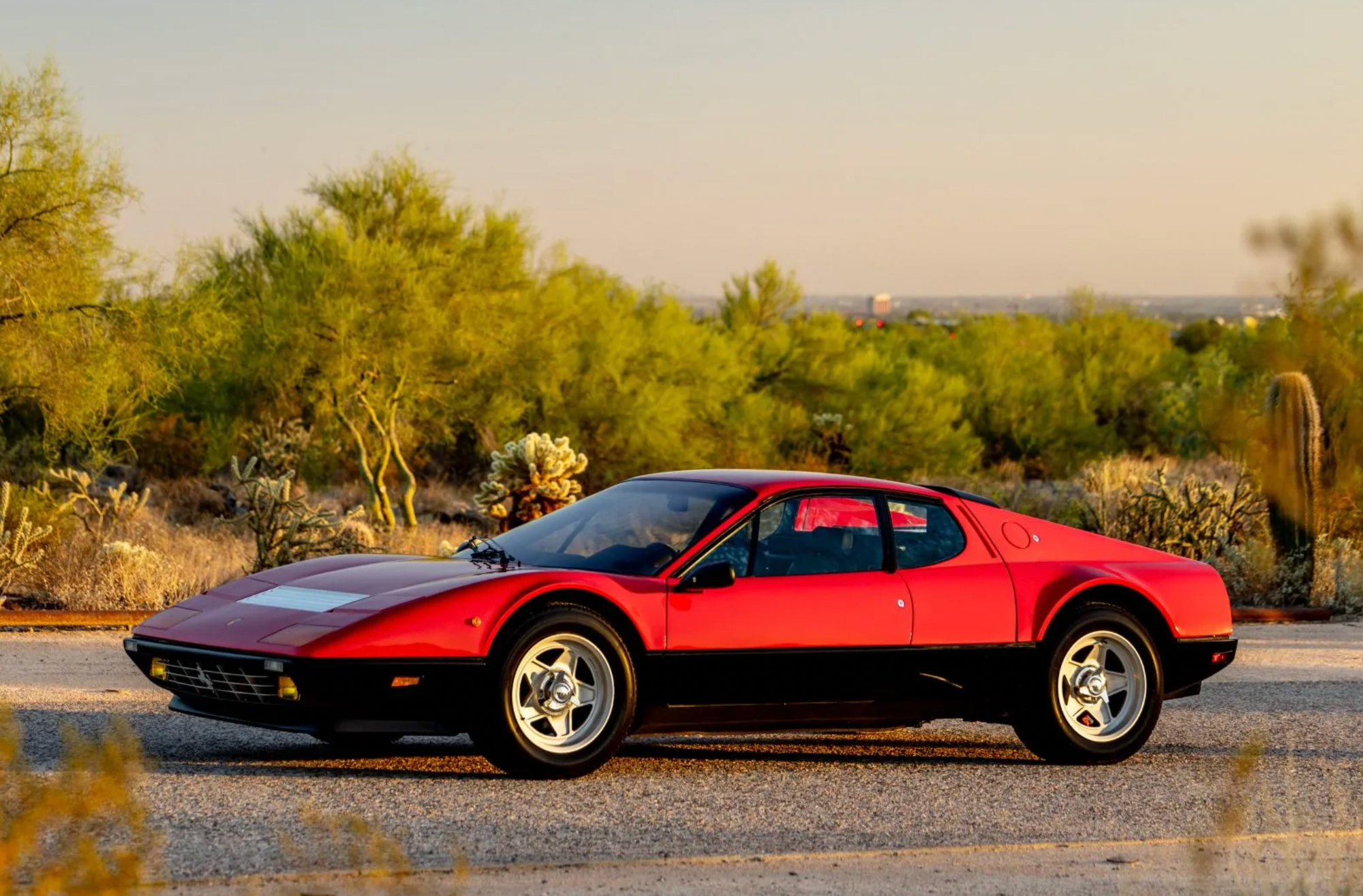 1982 Ferrari 512 BBi: Rare Zegna Wool Interior