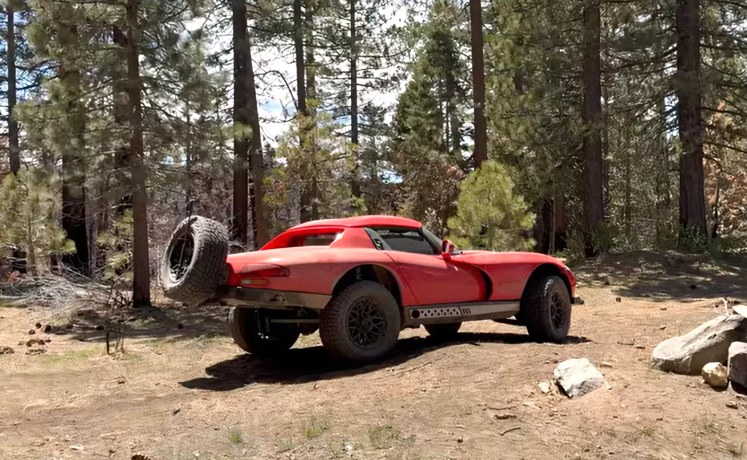 Off-Road Dodge Viper Build Pushes a Supercar Into Trail-Taming