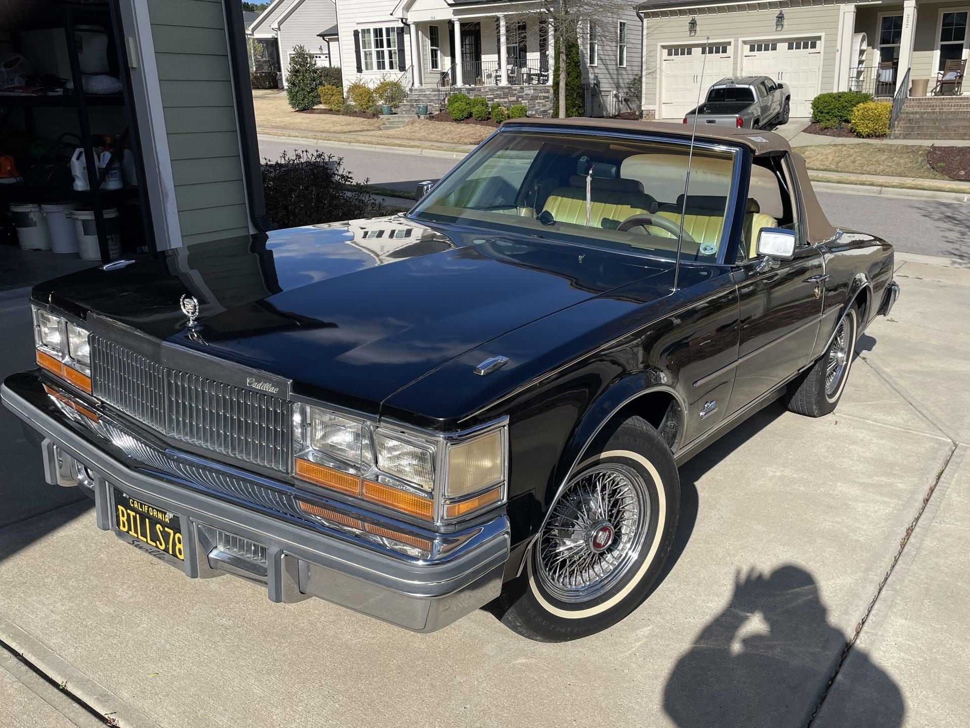 Classic 1978 Cadillac Seville Roadster Reflects Careful Upkeep and