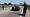 Guy Rides On Corvette Down The Highway