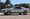 1972 AMC AMX Pierre Cardin edition side profile, white with black stripe