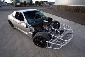 Totaled Ferrari 456 Turned Into Rotary-Powered Drift Car