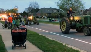Parade Of John Deere Tractors, Pickups Honors Joe Diffie