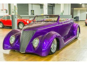 Vivid 1937 Ford Roadster Packs A Potent LS6 Punch