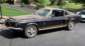 1968 Shelby GT500 Mustang Emerges From Warehouse After 20 Years