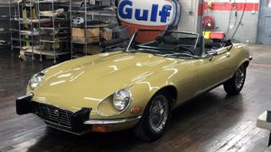Stunning 1974 Jaguar E-Type Roadster Hammers For $60K