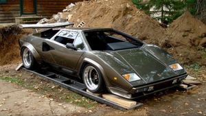 A Man Built A Lamborghini Countach In His Basement