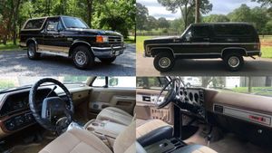 Which Would You Rather: 1978 Chevy K5 Blazer, 1990 Ford Bronco