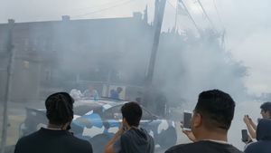 Dodge Charger Plows Into A Crowd