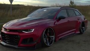 Artist Makes Camaro ZL1 Wagon