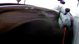 Dodge Hellcat Hits Tesla And Wins