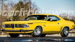 Rendering Shows Alternate BMW Muscle Car Past