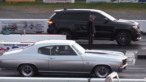Old School Chevrolets Race New School Mopars