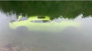 Camaro Meets Water