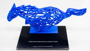 Ford Reveals Printed Sculpture For Select Mach-E Owners