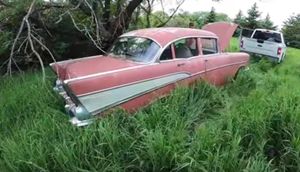 Dead Chevy Bel Air Brought Back To Life